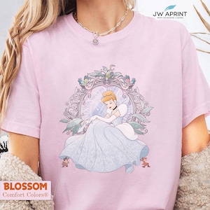 Disney Princess Tee, A Dream Is A Wish Quote, Cinderella Inspired Shirt, Disney World & Disneyland Souvenir, Perfect Vacation Gift