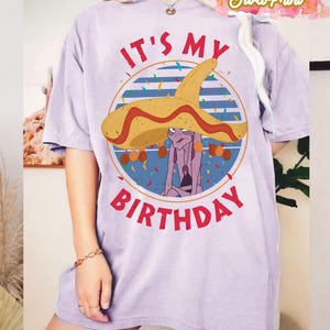 Yzma It&#39;s My Birthday T-Shirt, Crop Top, Disney Villains Tee, Emperor&#39;s New Groove Collection, Perfect for Disney Fans, Retro 90s Design