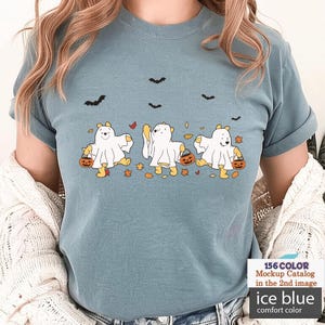 Pooh Ghost Halloween Tee, Retro 90s Winnie the Pooh Design, Spooky Season Shirt, Cute Cartoon Halloween Outfit, Fall Festival Gift