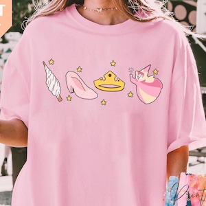 Retro 90s Disney Aurora Princess Shirt, Vintage Princess Design, Beauty and the Beast Collection, Fairy Tale Gift for Girls