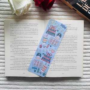 Winter Reader book club- Christmas bookmark | Winter bookmark