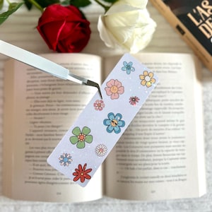 Flower bookmark
