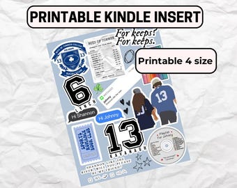 Kindle insert - Kindle insert boys of tommen printable - Boys of Tommen Kindle insert - Binding 13 Kindle insert