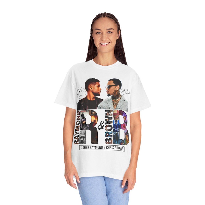 Usher Chris Brown Raymond and Brown R&B Tour PNG (Digital Download)
