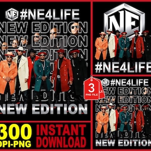New Edition Way Tour 2026 PNG Bundle (Digital Download)
