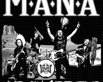 MANA Vivir Sin Aire Tour 2026 Archivo PNG (Descarga digital)