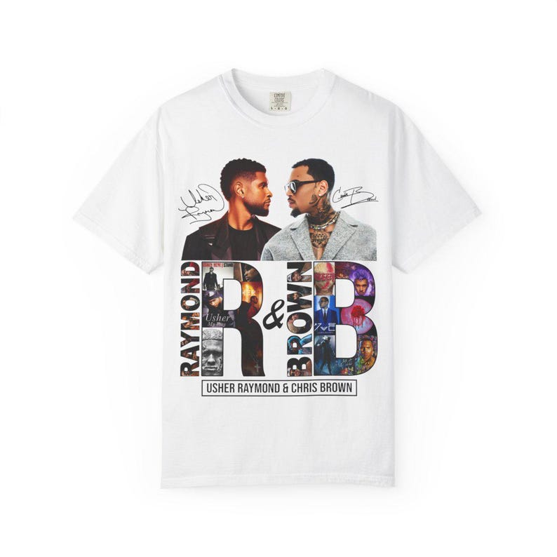 Usher Chris Brown Raymond and Brown R&B Tour PNG (Digital Download)