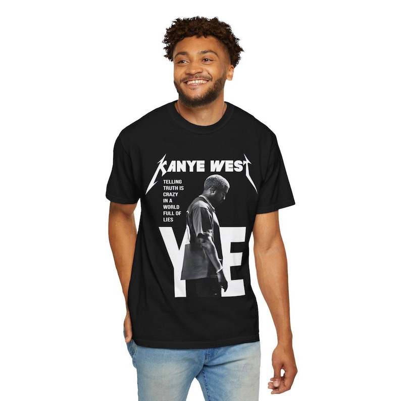 Kanye West TShirt Design, Kanye West Rapper Digital File (Digital Download)