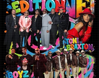 The New Edition Way Tour 2026 PNG File, Concert NE Digital Download, Ready to Print