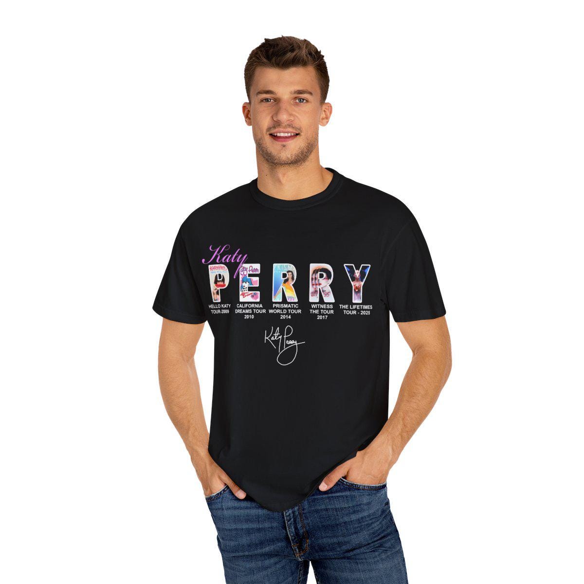 Katy Perry Lifetimes Tour 2025 PNG: Tシャツデザイン（デジタル