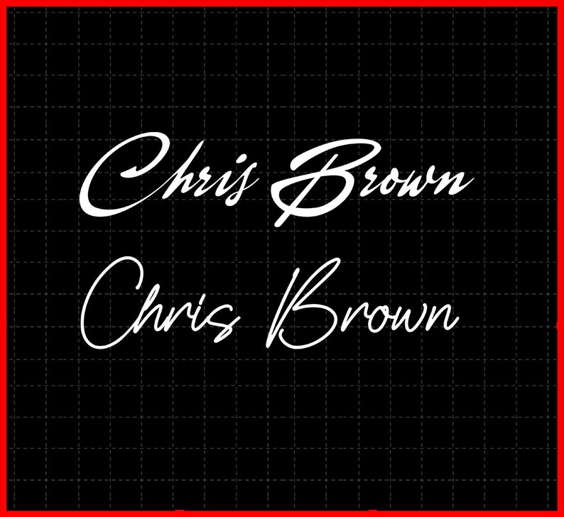 Chris Brown Breezy Bowl XX PNG: T-shirt Design (digital Download ...