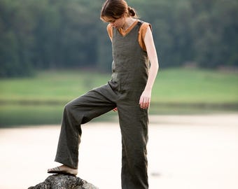 Aviator Jumpsuit PDF Sewing Pattern: Gender Neutral Kids Overalls (Instant Download)