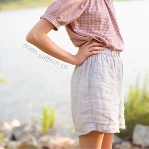 Everyday Shorts | Gender Neutral PDF | Shorts Sewing Pattern with Pockets | Kids Shorts Sewing Pattern | Beginner Friendly PDF Pattern