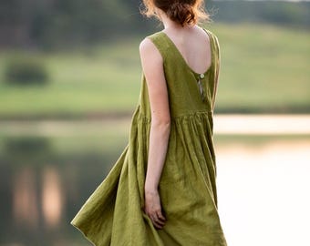 Nautilus Sleeveless Dress Sewing Pattern: Toddler & Tween Loose Fitting Dress (Instant Download PDF)