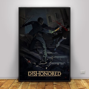 Dishonored Poster | Emily Kaldwin Wall Art | Home Decor | Kraft Paper Print | Gift Poster | Game Poster