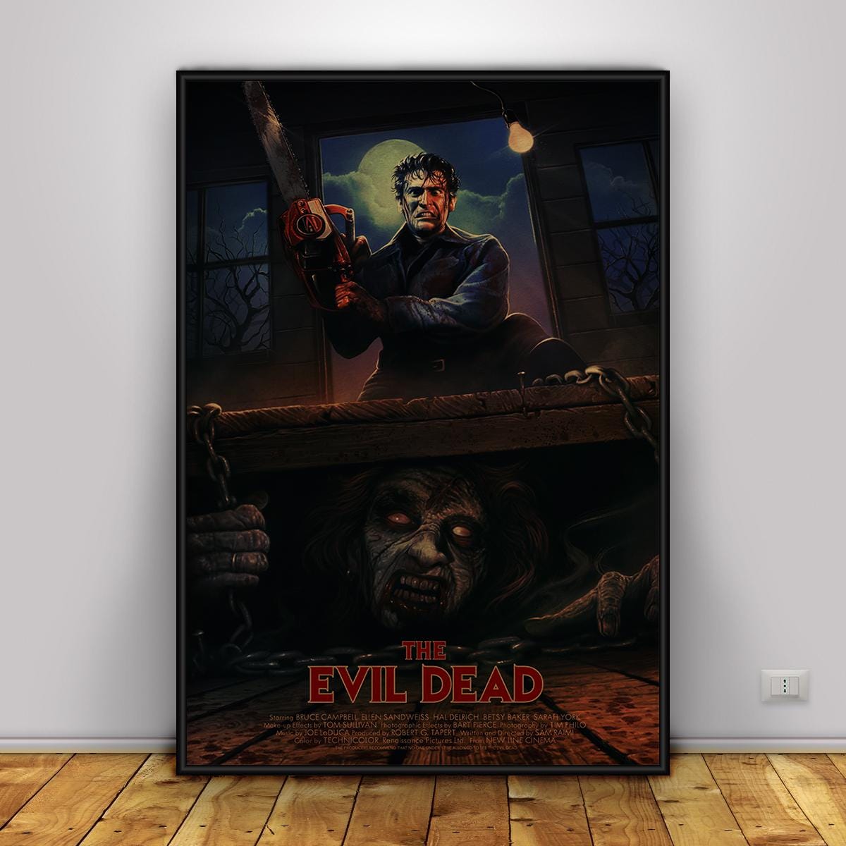 Evil dead poster - Etsy België, image size:1200x1200