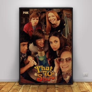Poster di That '70s Show / Arte murale di Eric Forman / Decorazioni per la casa / Stampa su carta kraft / Poster regalo / Poster del programma televisivo