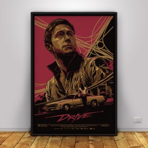 Drive - Movie Poster - Etsy 日本
