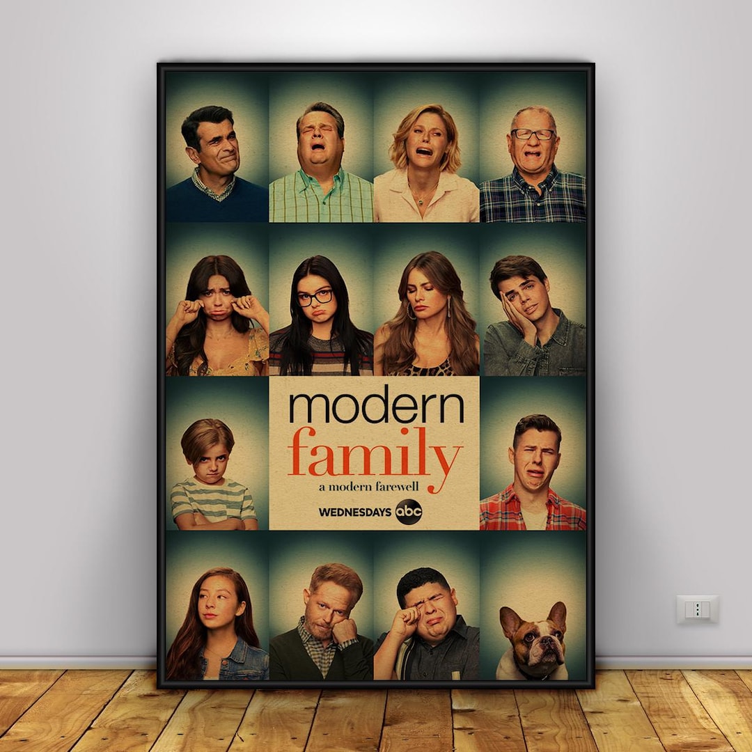 Modern Family Poster Jay Pritchett Wall Art Home Decor Kraft