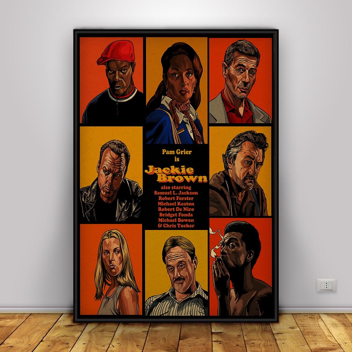 ジャッキー・ブラウン　ポスター3枚セット ジャッキー・ブラウン ポスター3枚セット ジャッキー・ブラウン