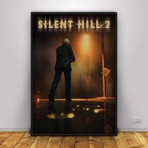 Silent Hill Poster | James Sunderland Wall Art | Home Decor | Kraft Paper Print | Gift Poster | Game Poster