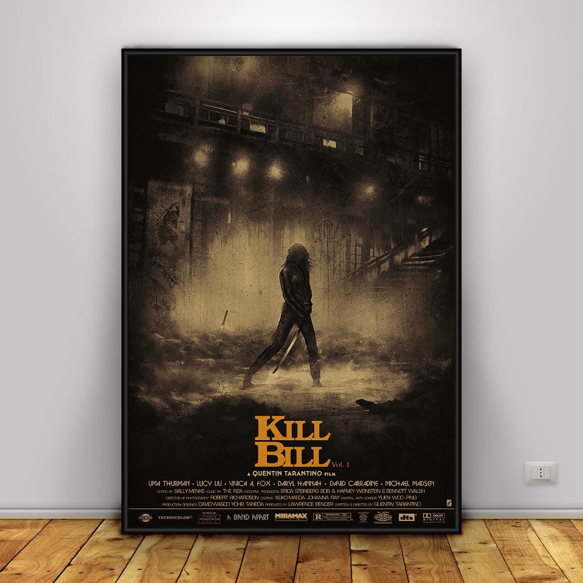 キル・ビルのポスター | タランティーノ映画ウォールアート | ホーム