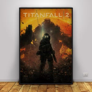 Titanfall Poster | Jack Cooper Wall Art | Home Decor | Kraft Paper Print | Gift Poster | Game Poster
