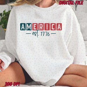 America Patriotic, Retro 4th of July Png, Memorial Day PNG, Girly USA Png, Independence Day png, Patriotic png
