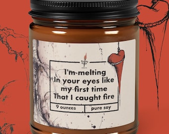 The Used Candle - Scented Soy Candle (Multi-Size, Amber Jar) Bert Mccracken fan