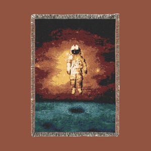 Brand New Jesse Lacey Deja Entendu 100% cotton blanket woven cotton Devil and God