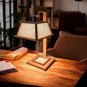 New Mid-Century Modern Table Lamp