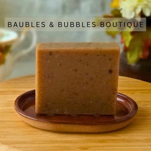 Avocado Green Tea Soap Bar with Lemongrass and Mint, all natural handmade soap