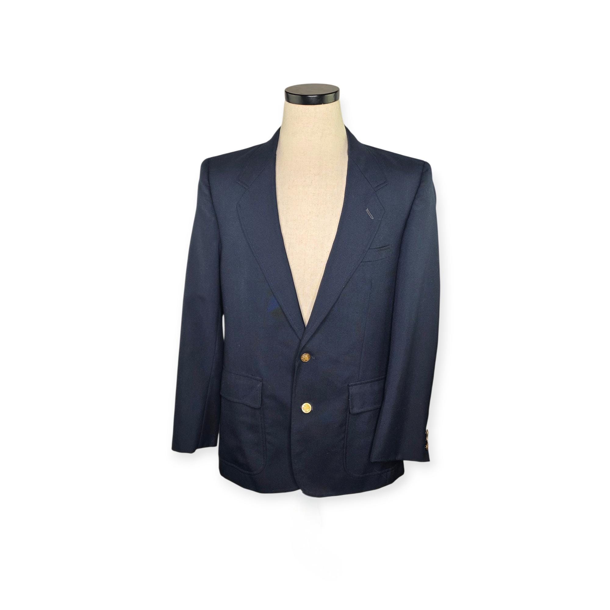 90s Navy Blazer - Etsy