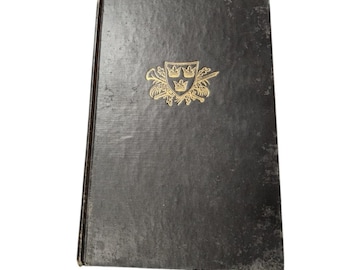 1945 The Black Rose by Thomas Costain Vintage first edition book