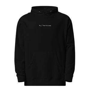 Sweat à capuche noir Carti Opium de Playboi - Graphique