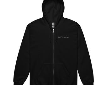Playboi carti パーカー　ダブルジップ　opium ブラック　スリム NWT Playboi Carti Opium I AM MUSIC Double Zip Hoodie Jacket