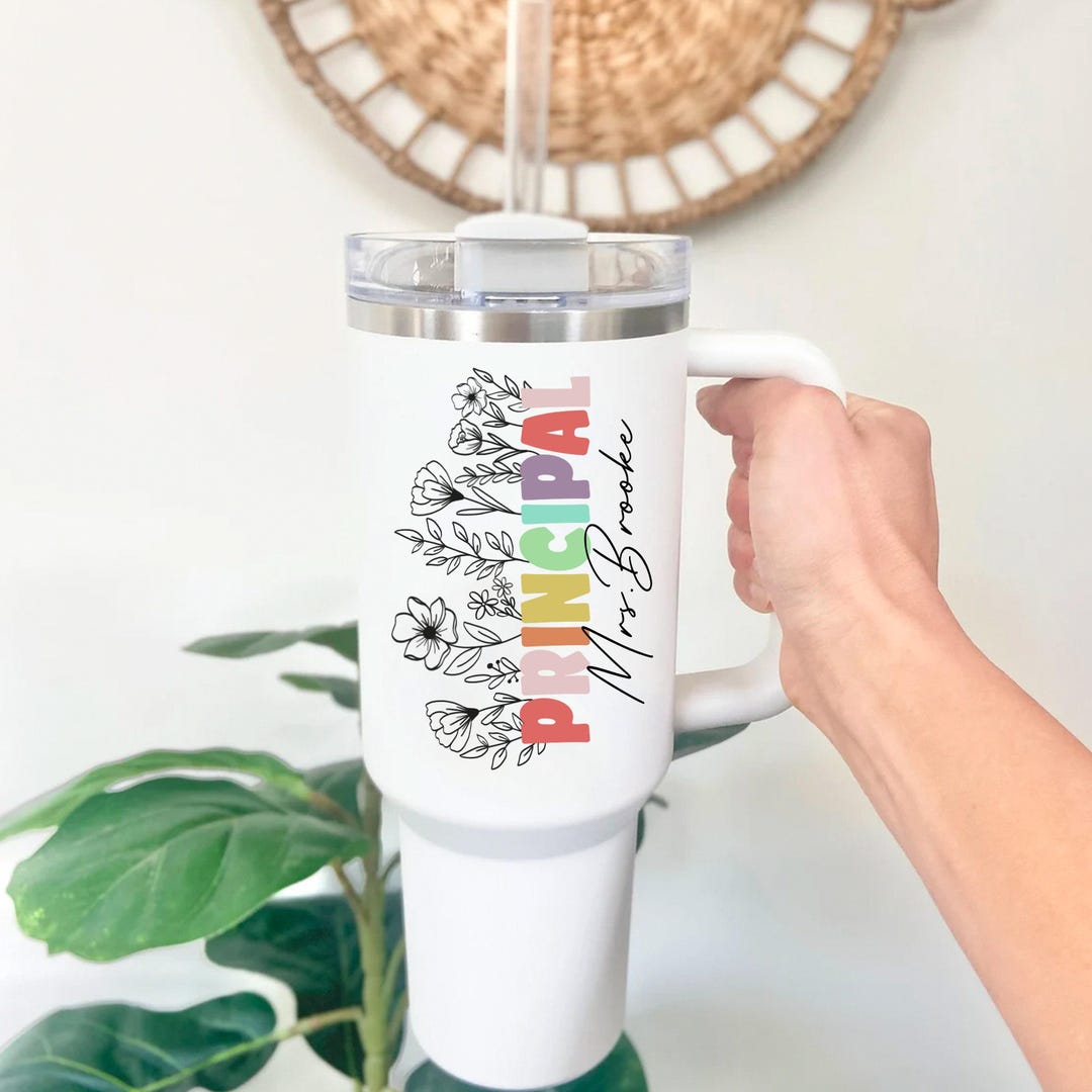 Teacher Appreciation Gifts, Personalized Principal Gift, Principal Cup ...