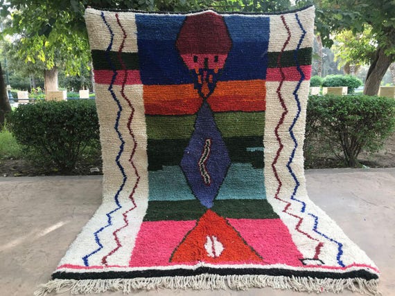 Berber Moroccan Wool Rug, Handwoven, Russet Neutral (4x6 & Custom)