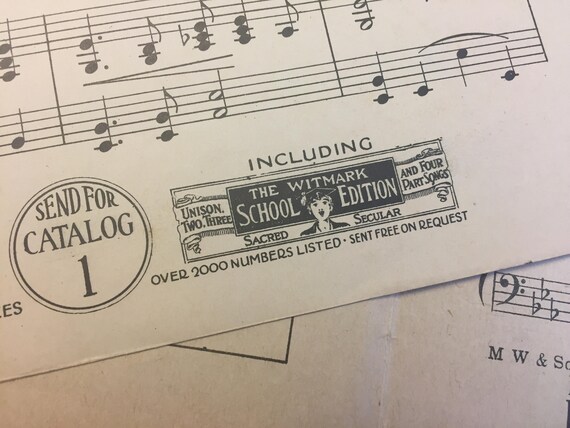 Vintage Sheet Music 1929 Tip Toe Through The Tulips With Me Etsy