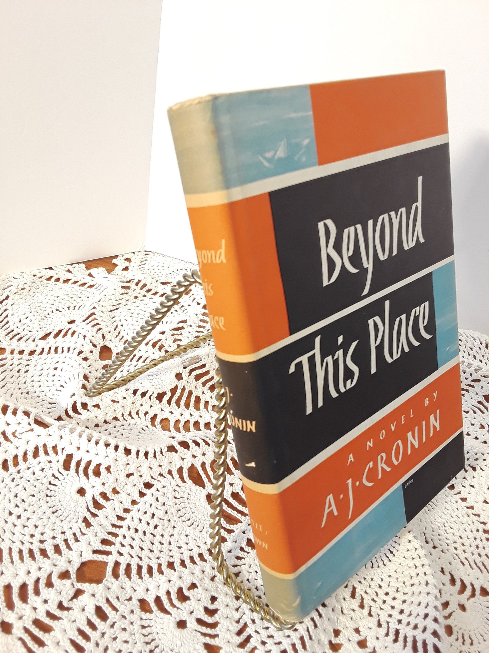 1953 Novel: Beyond This Place by A.J. Crown / Jacket by George - Etsy