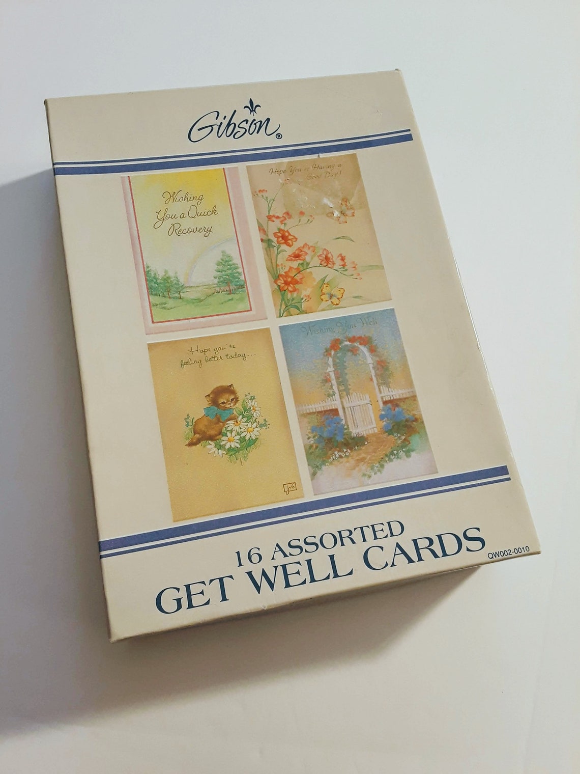 Vintage Gibson greeting cards / 16 get well cards envelopes Etsy Italia