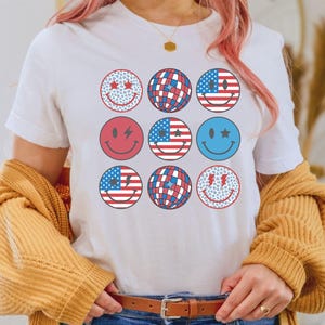 VS 4 juli print smiley png, retro groovy smiley face png sublimatieontwerp, vintage dierenprint png summer vibes smiley