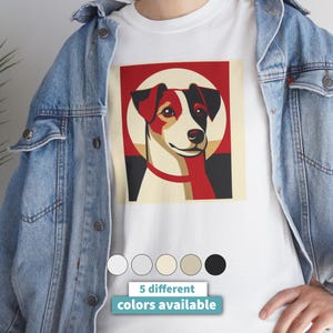 Jack Russel Tee I Dog Graphic Tee, Pet Lover Gift, Unisex T-Shirt, Casual Everyday Wear, Dog Owner Gift, Jack Russel Terrier T-Shirt
