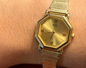 ヴィンテージ 1980年代 セイコー レディース クォーツウォッチ