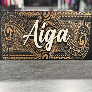 Polynesian Sign/Board