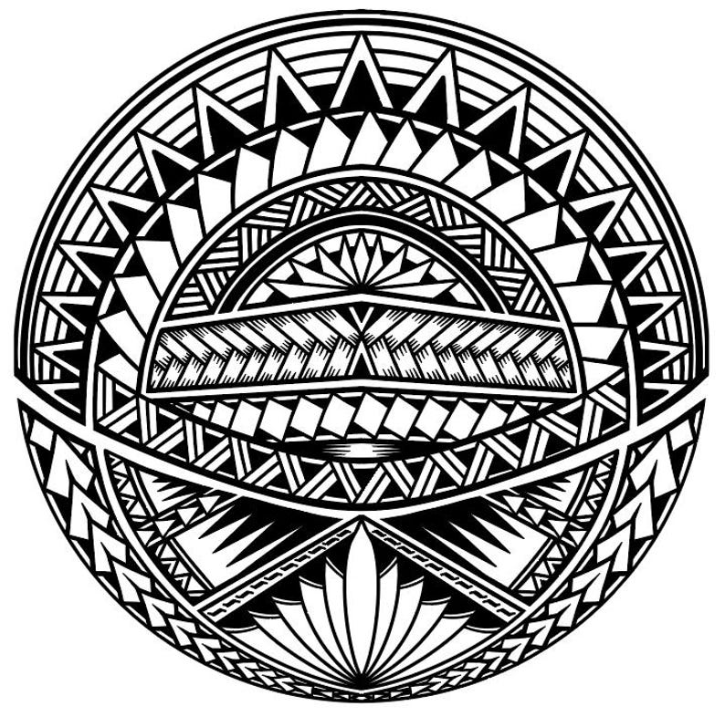 Samoan Polynesian Vector Pattern - Etsy