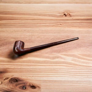 Handmade Wood Tabacco 12 inch Pipe Without Stand | Handmade Craft | Exclusive Design | Wood stem