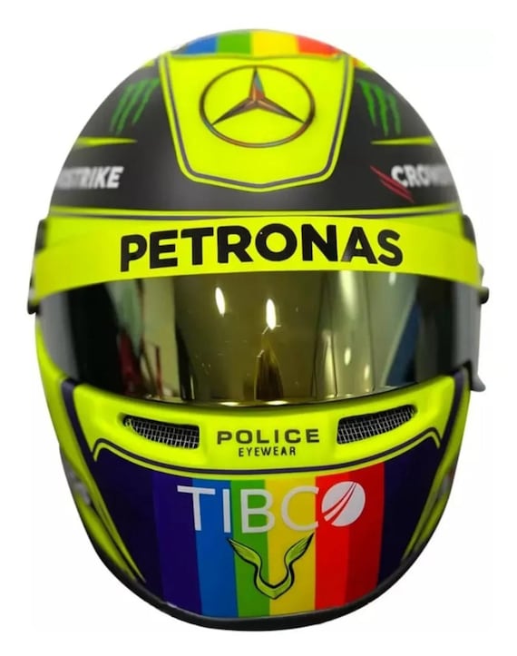 ルイス・ハミルトン ヘルメット - メルセデス チーム 2022
