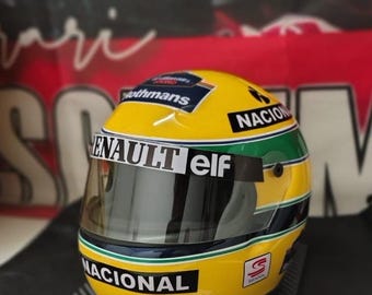 F1 Helmet Mini Scale / Collectible Decorative Replica – Small Size