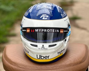 Franco Colapinto 2024 BZRP F2 Helmet Replica 1:1 | Full Size Formula 2 Argentina Collectible